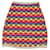 *Jupe GUCCI Jupe en Velours Jacquard à Motif GG pour Femme 38 (Équivalent S) Multi couleur Soie Coton Polyester Rayon Acetate Multicolore  ref.708022