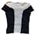 *CHANEL Chanel Chemise en maille à manches courtes pour femmes Coupe à manches courtes Noir Taille 38 Cachemire Beige  ref.708041