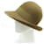 Autre Marque CHAPEAU MOTSCH POUR HERMES TAILLE 55 CM EN FEUTRE MARRON BROWN FELT HAT Toile  ref.708373