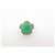 NEW ANELLO PASQUALE BRUNITO GOOD TONE ORO ROSA CRISOPRASIO VERDE E DIAMANTI NEW D'oro - vista 2