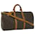 Louis Vuitton Keepall Bandouliere 50 Brown Cloth  ref.708754