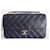 Timeless CLASSIC CHANEL BAG Navy blue Leather  ref.709064