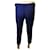 Pantalon slim en dentelle Trussardi Bleu  ref.709110