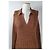 Vestido marrón de viscosa Helmut Lang Castaño - vista 2