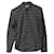 Dries Van Noten Geometric Pattern Shirt in Black Cotton  ref.709156