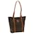 Céline Shopper bag Marrom Lona  ref.709360