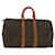Louis Vuitton Keepall 45 Brown Cloth  ref.709434