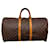 Louis Vuitton Keepall 55 Brown Cloth  ref.709500