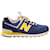 New Balance 574 Sneakers in Blue Suede  ref.709543