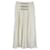 Chloé Maxi Skirt with Gypsy Braiding in Cream Silk    White  ref.709569