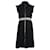 Maje Ruffled Sleeve Mini Dress in Black Polyester  ref.709587