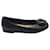 Chanel Camellia Ballet Flats in Black Leather  ref.709594