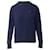 Polo Ralph Lauren Embroidered Logo Sweatshirt in Navy Blue Cotton  ref.709685
