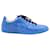 Maison Martin Margiela Maison Margiela Replica Low-Top Sneakers aus blauem Lackleder  ref.709690