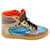 Balenciaga Cosmonaute High Top Sneakers in Electric Blue Leather  ref.709704