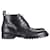 Balenciaga Lace-Up Combat Ankle Boots in Black Calfskin Leather   ref.709707