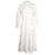 Robe mi-longue Ganni à pois en coton blanc  ref.709742