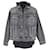 Balenciaga Denim Twinset Jacke aus grauer und schwarzer Baumwolle  ref.709784