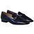 Coach Mocassins Isabel en Cuir Noir