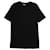 T-shirt brodé Dior CD en coton noir  ref.709838
