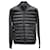 Moncler Front Zip Quilted Jacket in Black Polyamide  ref.709846