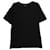 Dior Small CD Embroidered T-shirt in Black Cotton  ref.709857