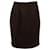 Chanel Pencil Skirt in Brown Wool  ref.709868