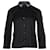 Chemise à col orné Prada en coton noir  ref.709870