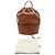 Borsa a secchiello Loewe Balloon in pelle marrone chiaro - vista 8