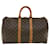 Louis Vuitton Keepall 45 Brown Cloth  ref.709887