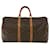 Louis Vuitton Keepall 50 Brown Cloth  ref.710112