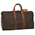 Monogramma Louis Vuitton Keepall Bandouliere 50 Borsa Boston M41416 LV Auth ro494 Tela  ref.710230