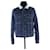 Leetha chaqueta de sotavento 34 Azul Algodón  ref.710247