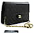 CHANEL Chain Shoulder Bag Clutch Black Quilted Flap Lambskin Purse Leather  ref.710297