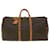 Louis Vuitton Keepall 60 Brown Cloth  ref.710316