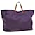 GUCCI GG Canvas Tote Bag Purple Auth hk517  ref.710435