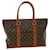 LOUIS VUITTON Monogram Sac Weekend PM Tote Bag M42425 LV Auth ep215 Cloth  ref.710521