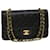 Chanel Matelassé 25 Turn Lock Chain Shoulder Bag Lamb Skin Black CC Auth 32794a  ref.710530