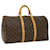 Louis Vuitton Monogram Keepall 50 Boston Bag M41426 LV Auth jk2672 Cloth  ref.710551