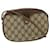 GUCCI GG Canvas Web Sherry Line Shoulder Bag Beige Red Green Auth ep230  ref.710568