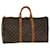 Louis Vuitton-Monogramm Keepall 50 Boston Bag M.41426 LV Auth ar8025b Leinwand  ref.710610