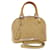 LOUIS VUITTON Monogram Vernis Alma BB Hand Bag Beige M90175 LV Auth hk502 Patent leather  ref.710658