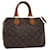 Louis Vuitton Monogram Speedy 25 Hand Bag M41528 LV Auth ar8034b Cloth  ref.710684