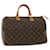 Louis Vuitton Monogram Speedy 35 Bolsa de mão M41524 Autenticação de LV 32749 Lona  ref.710798