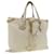 SAINT LAURENT Tote Bag Canvas White Auth ti693 Cloth  ref.710858