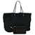 FENDI Zucca Canvas Tote Bag Black Auth rd3453  ref.710914