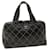 CHANEL Wild stitch Hand Bag Leather Black CC Auth bs2660  ref.710955