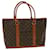 LOUIS VUITTON Monogram Sac Weekend PM Tote Bag M42425 LV Auth rd3429 Cloth  ref.711011