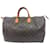 Louis Vuitton Speedy 40 monogram Brown Leather  ref.711111