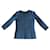 Blue stretch suede Stouls top - Size S Navy blue  ref.711112